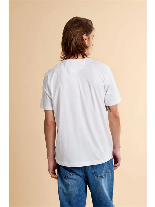 T-shirt uomo manica corta in jersey di cotone con team logo - Vernie LA MARTINA | MCR009JS388/00001